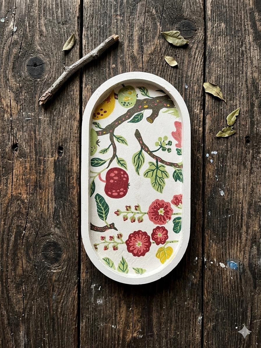 Bandeja servilleta decoupage - modelo 2
